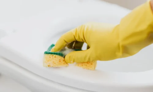 cleaning villa